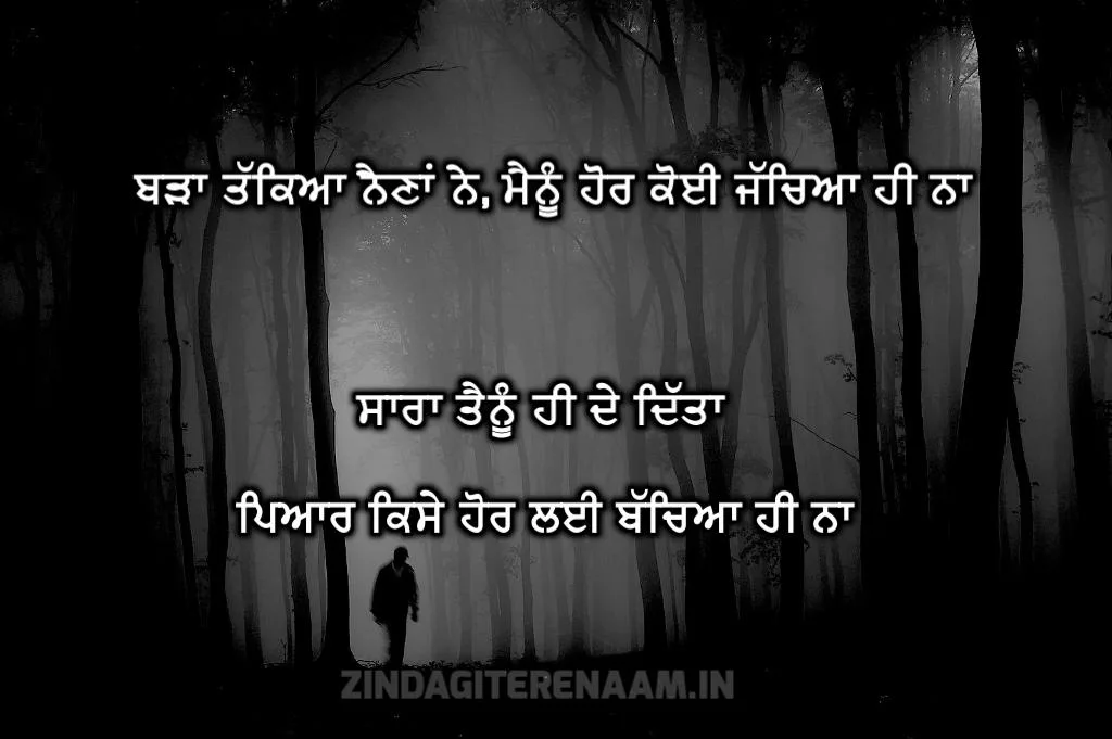 Ture love  | Badha takeya naina ne, mainu hor koi jacheya hi na sara tainu hi de dita pyar kise hor lai bacheya hi na