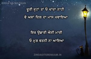 Soulful poetry in punjabi | Choori kuttan tan oh khanda nahi ve assan dil da maas khawayea ik udhari aisi mari o mudh vatni na aeyea