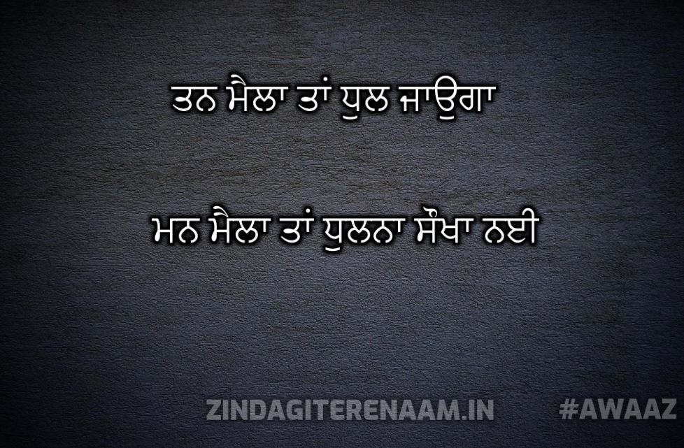 Tan Maila || Punjabi 2 lines status