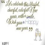 Happy new year to a friend...