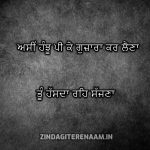 DO HOR HANJU MERE NAINA CHON || Very Sad and Soft Punjabi poetry