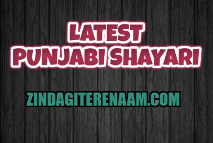 Latest Punjabi Shayari || Zindagi tere naam || Daily updated best punjabi shayaris sad and love 2 lines