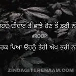 Teri akh bhari naal || sad Punjabi shayari || Punjabi shayari images
