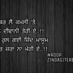 Tenu fikar zara na meri || best Punjabi shayari images || love shayari