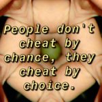 Cheat by choice || True life lines English