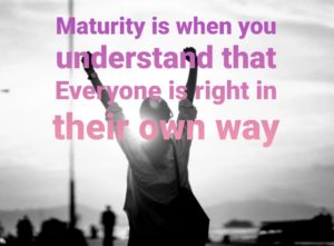 mAturity is when you understand || English Quote