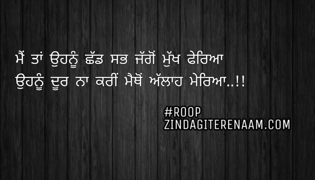 True love status || Mein taan ohnu shad sab jaggon mukh fereya
Ohnu door na kari metho allah mereya..!!