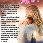 Mother is not only single || mom English quote