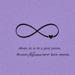 Try to be a good person || english quotes