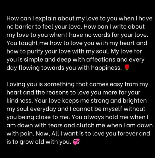Love you || english quotes