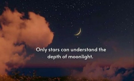 Depth of moonlight ||true lines || english quotes
