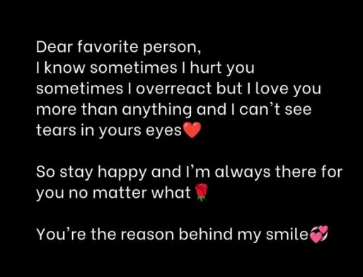 Love quotes || you are the reason behind my smile❤