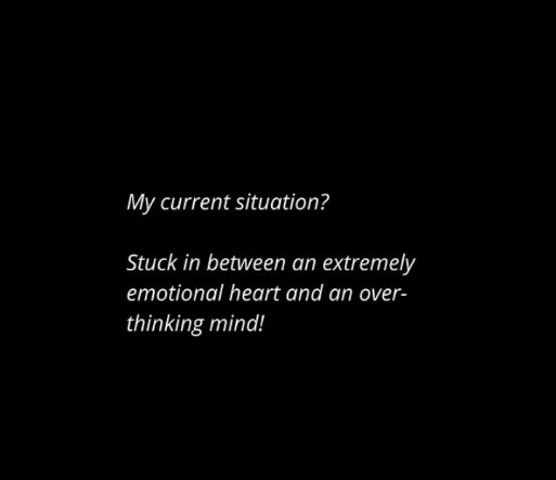Over thinking mind || English quotes
