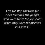 People there for us || true lines || English quotes