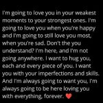 I am going to love you || English quotes || true love