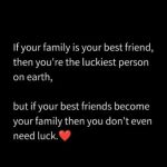 Luckiest person || best friend || english quotes