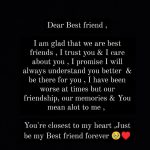 Best friend || English quotes